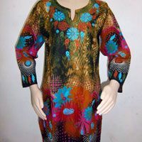 Cotton Chikankari Kurti