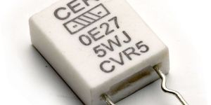 Ceramic Encased Vertical Flat Resistors