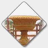 Natural Marble Stone Garden Planters