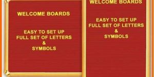 Welcome Display Board