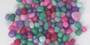 Agate Malty Coloured Tumbled Stones