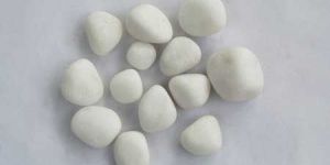 White Agate Pebble Stone