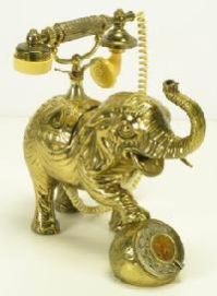 Crafted Brass Telephones