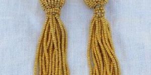 Golden Beads Tassels