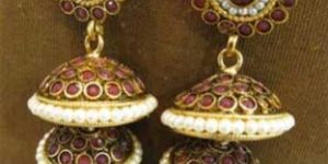 Item Code: CE 2188 polka earring