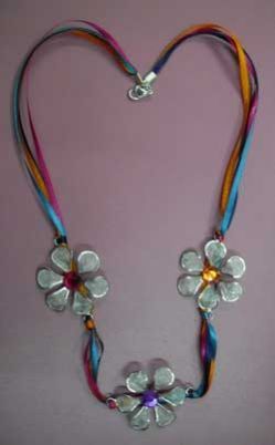 Item Code: CN 2001 floral necklace