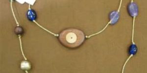 Striking Wood Necklace -cn 2225