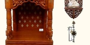 Shilpi Wooden Carved Hand Craft Temple Mandir