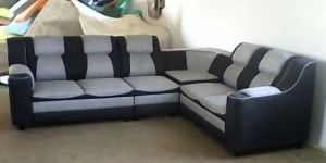 Half Back Settee L Shaped Sofa