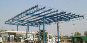 Petrol Pump Canopy Installation