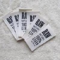 Organic Cotton Printed Label