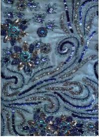 Hand Embroidered Fabric