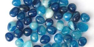 Blue Onyx Tumbled Stones