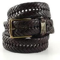Hand Woven Leather Belts