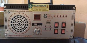 Solar Home UPS System With FM Radio