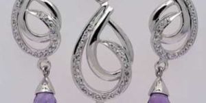 925 Sterling Silver Pendant Set