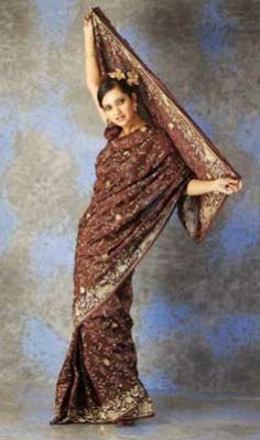 Innovative Fabric Party Wear Saree