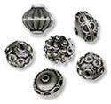 Indian Silver Beads
