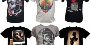 Mens Round Neck T-shirts