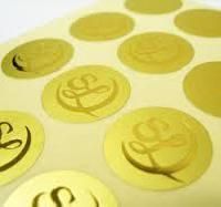 Hot Stamping Foil Stickers