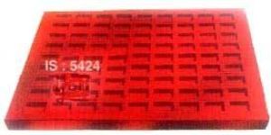 Plain Red Electrical Rubber Mat
