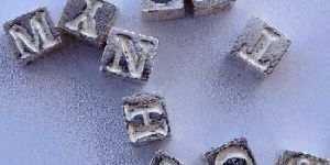 Sterling Silver Letter Beads