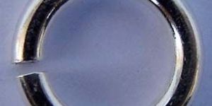 Polished Sterling Silver Open Jump Ring