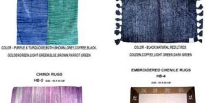 Multicolor Flat Weave Cotton Handwoven Designer Rug