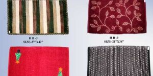 Polypropylene Rectangular Hand Tufted Floor Rugs