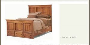 Wooden Single Bed