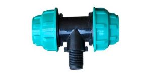 HDPE Tee Male Threaded Off-Take