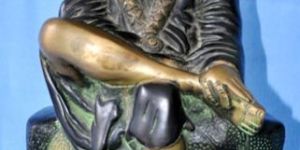 Brass Sai Baba Statue