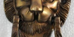 Brass Lion Door Knocker