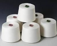 Plain White Lycra Covered Spandex Yarn