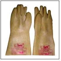 Electrical Rubber Hand Gloves