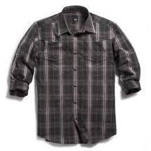 Mens Cotton Casual Check Shirt