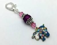 Beaded Gemstone Key Rings