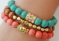 Beaded Gemstones Bangles