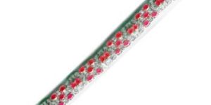White Gold Diamond Ruby Bracelet -25