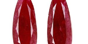 Mozambique Ruby Unheated Pair