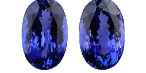 Tanzanite Oval Shaped Pair