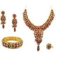Indian Designer Antique Gold Jewelry