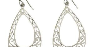 Plain Silver Earrings