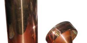 Copper Rain Gauge With Meas