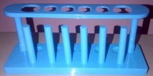 Test Tube Rack Poly 6 Tubes