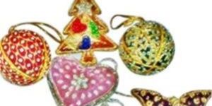 Embroidered Christmas Ornaments
