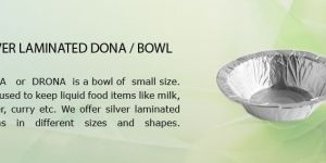 Silver Laminated Dona / Bowl