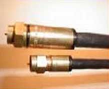 Copper Black Coaxial Cable
