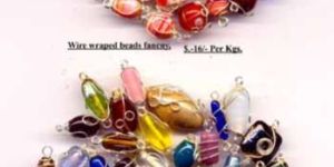 Wire Wrapped Beads