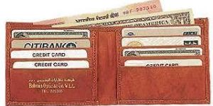 Mens Plain Leather Wallet
